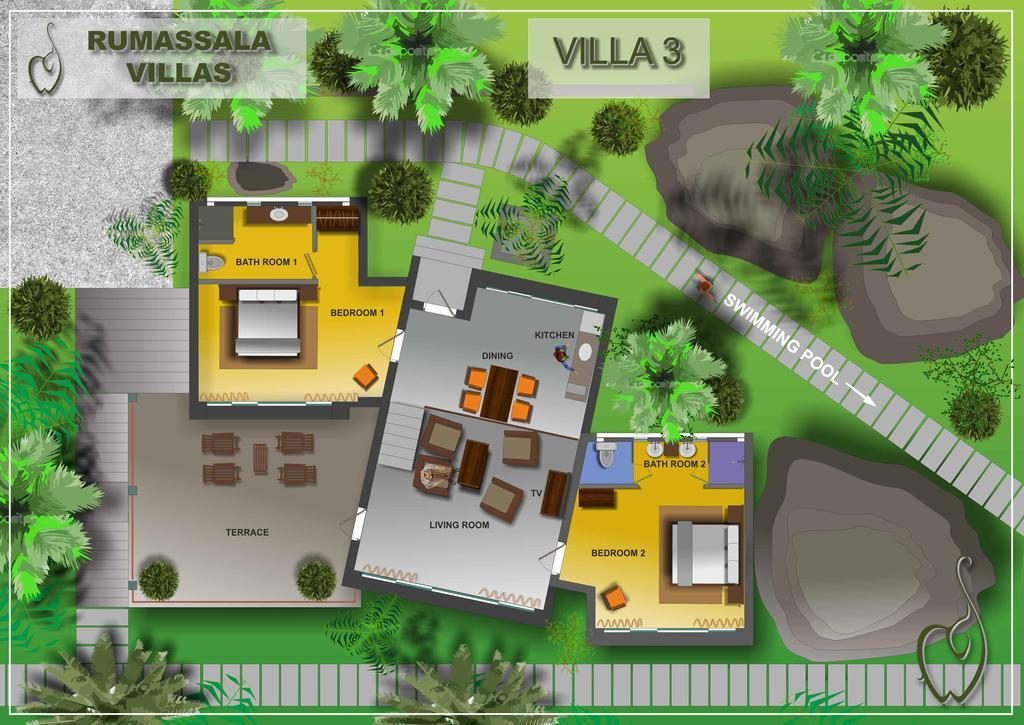 Rumassala Villas Unawatuna Luaran gambar