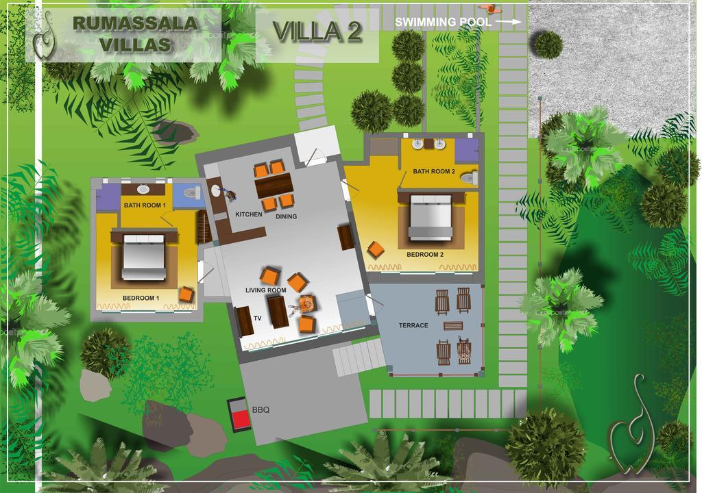 Rumassala Villas Unawatuna Luaran gambar